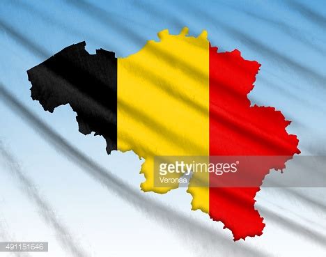 Belgian Flag Map Stock Vector | Royalty-Free | FreeImages