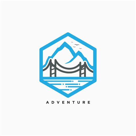 Adventure logo vector design template 8101425 Vector Art at Vecteezy