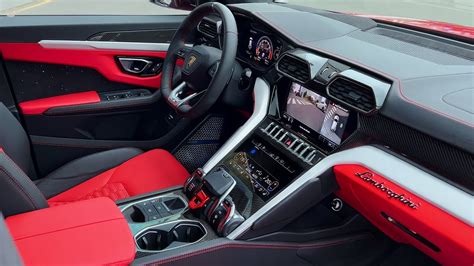 Lamborghini Urus Interior Red | Cabinets Matttroy