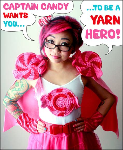 Captain Candy Wants YOU to be a Yarn Hero! (Free Crochet Pattern: Candy ...