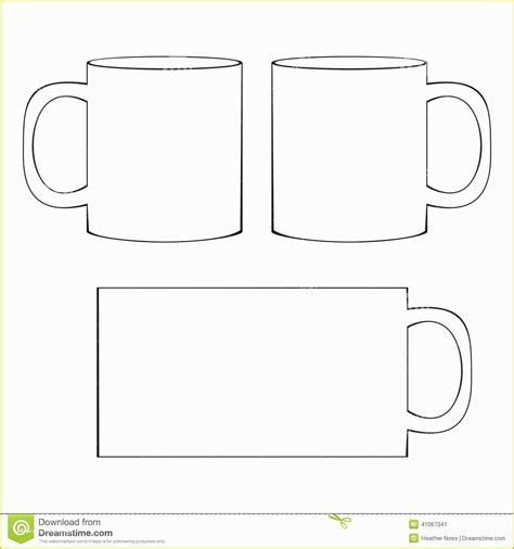 Free Mug Templates for Sublimation Of Mug Template for Printing to Pin ...