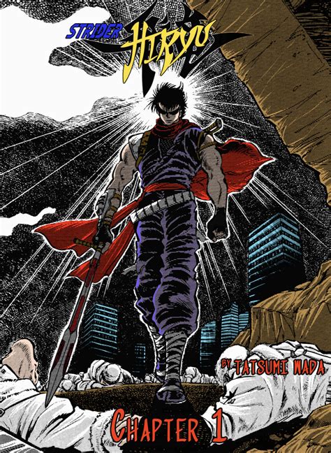 Colored the 1st volume cover of the strider manga : r/marvelvscapcom