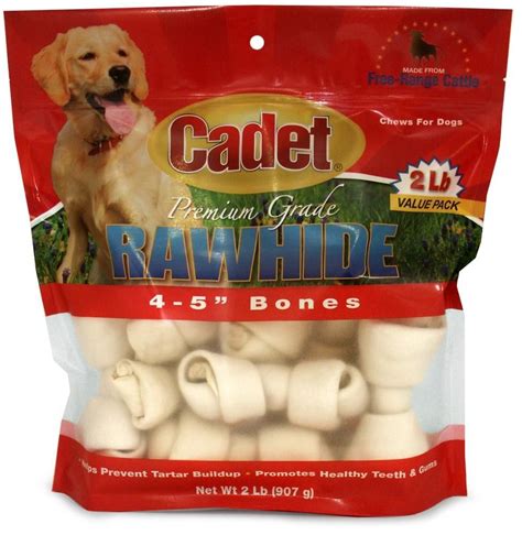 Cadet Rawhide Plain Braided Dog Bones | Dog bones, Rawhide, Rawhide bones