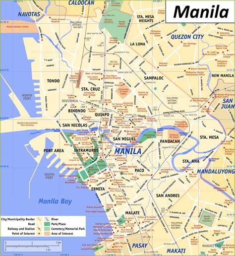 Manila Map | Philippines | Discover Manila with Detailed Maps