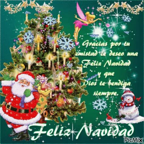 Feliz Navidad Gracias GIF - Feliz Navidad Gracias Merry Christmas ...