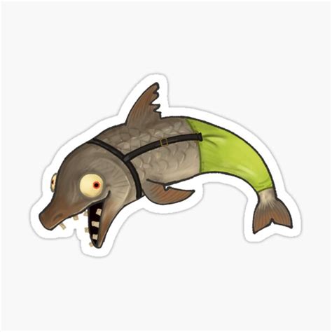 "Flipper flopper" Sticker for Sale by ThylaQueen | Redbubble