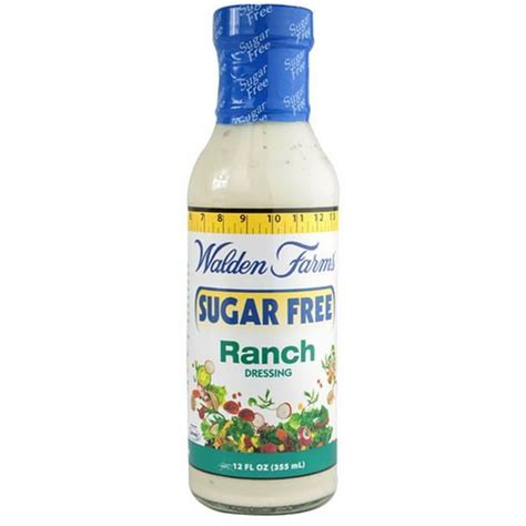 Walden Farms - Sugar Free Salad Dressing Ranch - 12 Ounce - Walmart.com ...