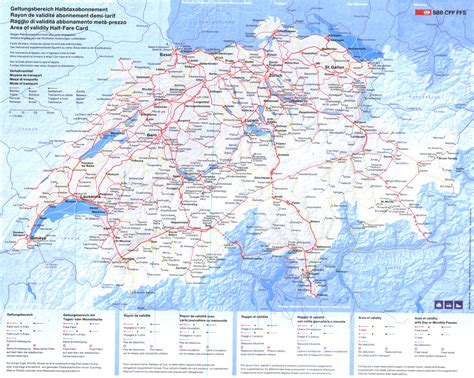 Large detailed transport map of Switzerland with relief | Switzerland ...