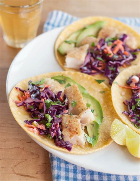 Fish Tacos with Cabbage Slaw | Kitchn