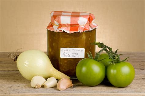 Green Tomato Chutney Recipe, How to make Green Tomato Chutney Recipe ...