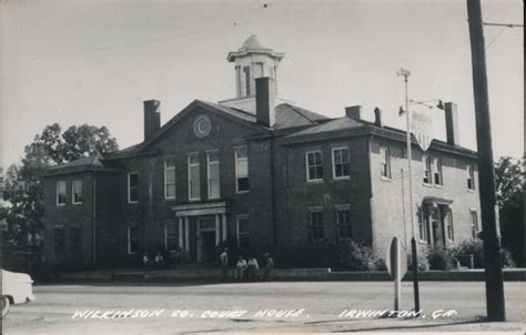 Wilkinson County Court House Irwinton, GA Postcard