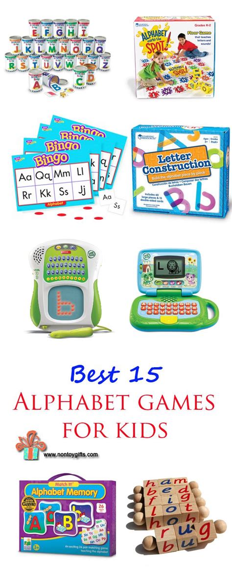 15 alphabet games for kids to learn letters, recognize letter sounds ...