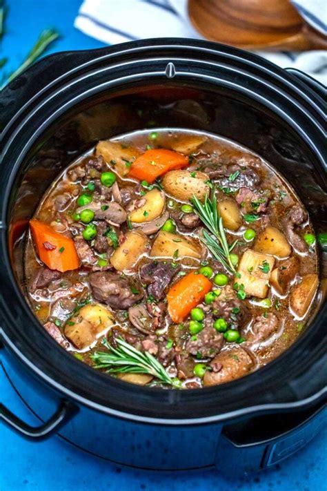 Lamb Stew (Irish) in a Slow Cooker Recipe [Video] - S&SM