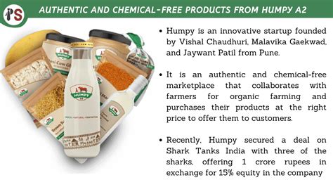 Organic Products from Humpy A2