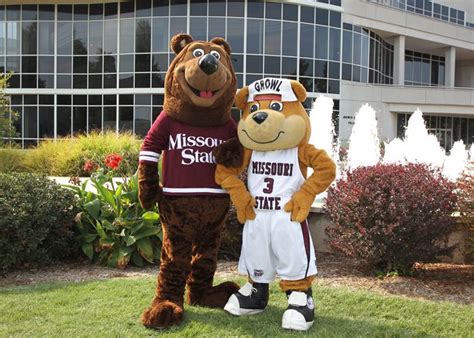 Missouri State University Bears. Boomer and Growl Bear. In the 1906 ...