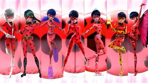 Miraculous Ladybug | All Transformation (NEW) [2019] | Miraculous ...