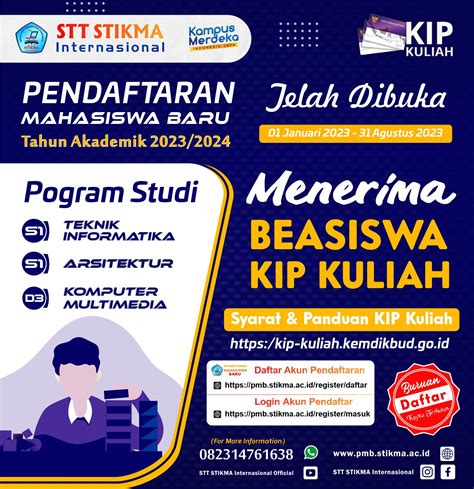 Pendaftaran Kip Kuliah 2023 Dibuka Simak Syarat Dan Tahapannya Narasi ...