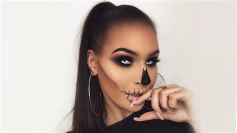 Easy Skeleton Makeup For Halloween