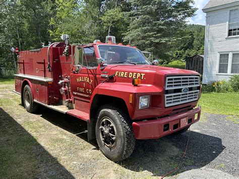 1985 Ford F800 Fire Truck Online Government Auctions of Government ...