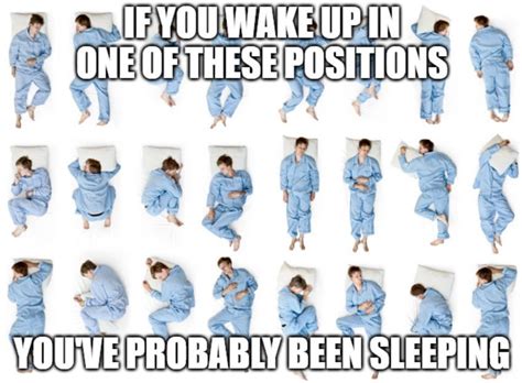 What your sleeping position says about you... : r/antimeme