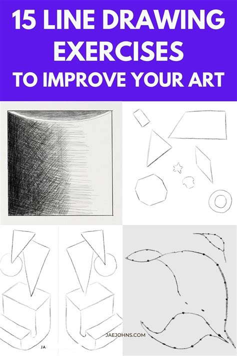 15 Best Line Exercises to Practice Drawing - Jae Johns (2022)