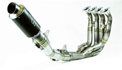 New Titanium Full Exhaust System for the Yamaha R6 Weighs Just 7 Lbs.