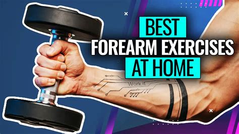 12 Best Forearm Exercises At Home