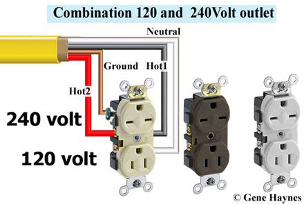 Wiring A 240v Outlet