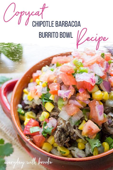 Copycat Chipotle Barbacoa Burrito Bowl | Brooke and Daron