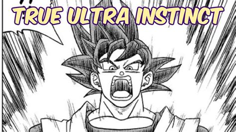 True Ultra Instinct Transformation Revealed - YouTube