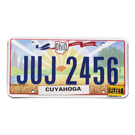 2023 Ohio Fleet #JUJ2456 | Collector OH License Plates