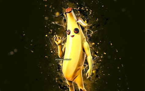 Peely from Fortnite, banana, skin, HD phone wallpaper | Peakpx