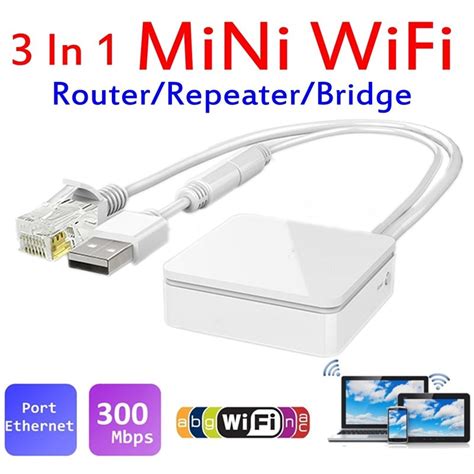 VONETS VAR11N 300 Wi Fi to Ethernet Wireless APs Bridge Dongle Router ...