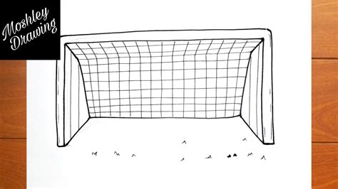 Soccer Net Drawing