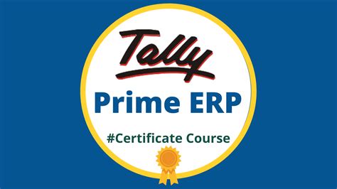 Tally Course, Tally Online Course, Tally Prime