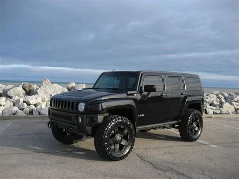 FS: Custom Blacked-Out Hummer H3, Tons of Extras WANT 335i!! | Hummer ...