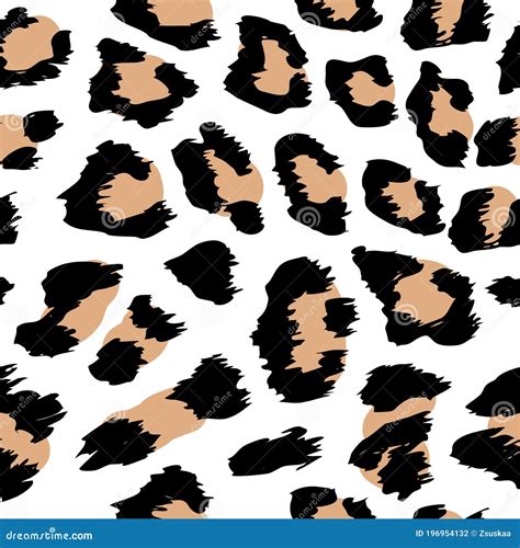 Leopard Spots Pattern Design Stock Vector - Illustration of leather ...