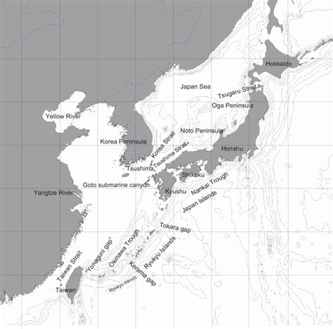 Map Of Ryukyu Kingdom