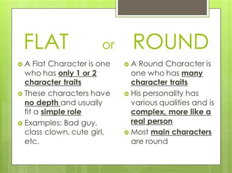 Round Vs Flat Characters - bmp-think