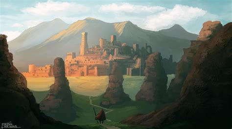 Ancient City by HetNoodlot on DeviantArt