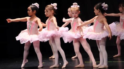 Cadie's first ballet recital - YouTube