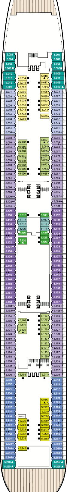 Queen Mary 2 Deck Plans- Cunard Line Queen Mary 2 Cruises | TravelAge West