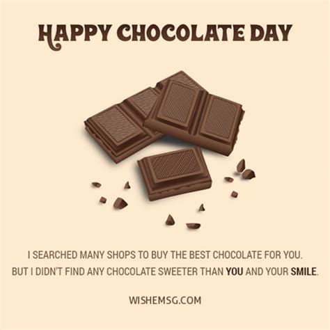 200+ Happy Chocolate Day Wishes Quotes Images - Wishemsg.Com