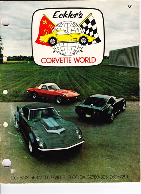 Eckler's Catalog: Circa 1974 - CorvetteForum - Chevrolet Corvette Forum ...