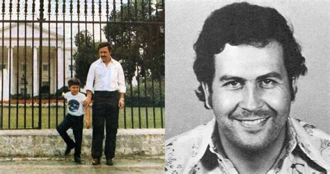 The Story Of Pablo Escobar's Photo In Front Of The White House