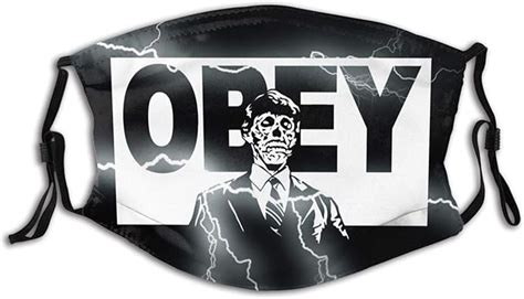 Obey - They Live Masks Outdoor Adjustable Dust Mouth Mask Reusable with ...