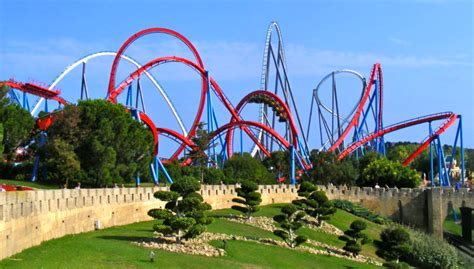 port aventura dragon khan - montaña rusa (1)