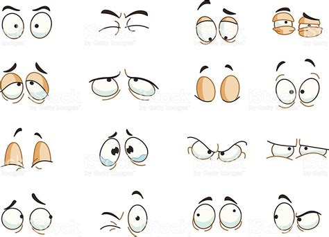 Eyes expressions set | Eye expressions, Free vector graphics, Eye ...