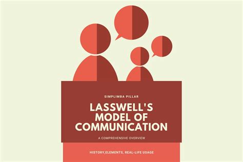 Lasswell's Model of Communication: A Comprehensive Overview - SimpliMBA