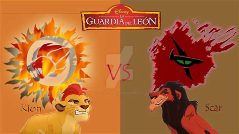 Kion vs Scar by JelanixPowerful21 on DeviantArt